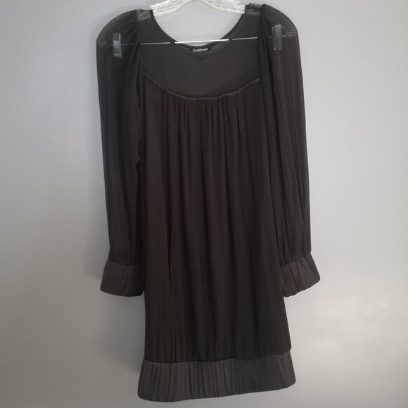 Bebe Little Black Bubble Silk Dress XS - Picture 9 of 11